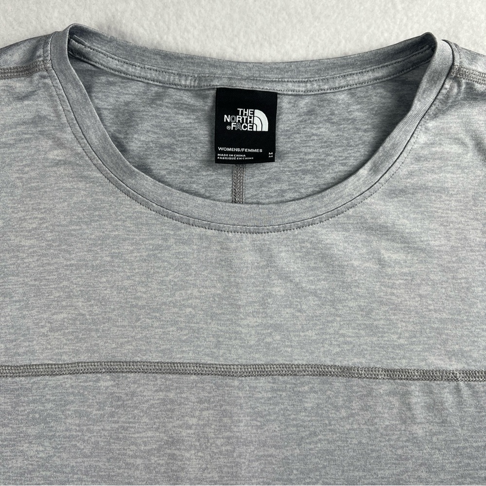 The North Face Women's Lightweight Activewear‎ Outdoor Shirt Gray Medium - Picture 5 of 7